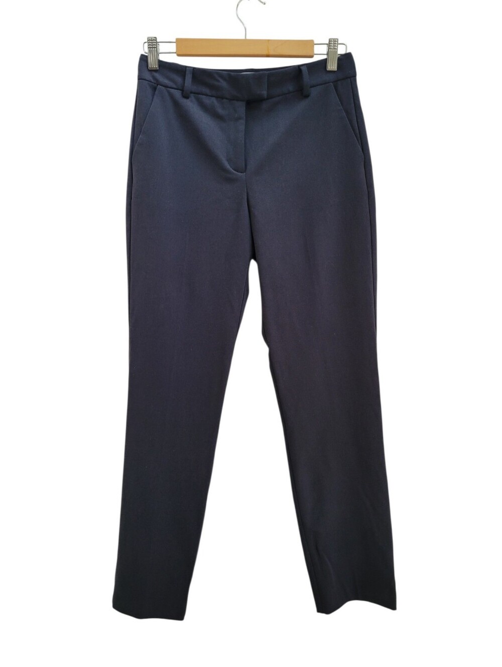 Reiss Joanne‎ Slim Leg Trousers Navy Size 4R Tailored Pants